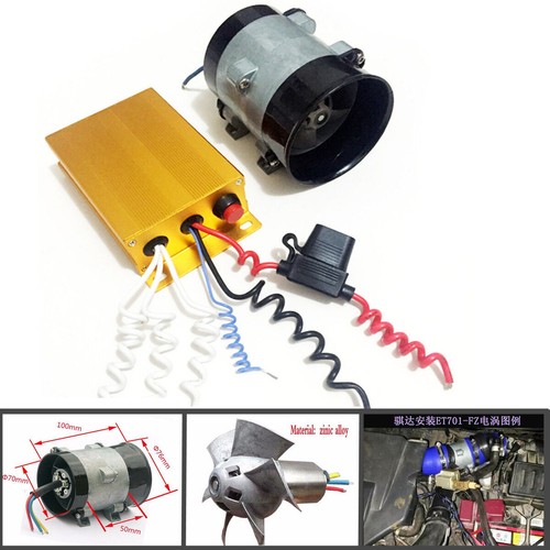Car electric turbine - car, power